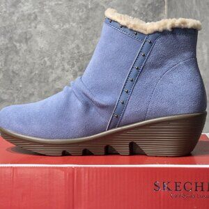 Skechers Jumper Studded Sherpa Trim Bootie